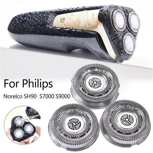 Sh90 Rasage Head Compatible Avec Norelco Série 9000 Rasoir, Sh90 / 62 Remplacement De Lame De Rasoir 