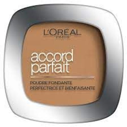 L'oréal Accord Parfait Poudre Fondante 6.5.D Caramel Doré Doré