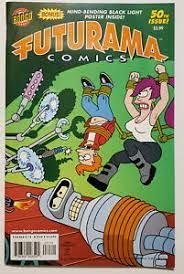 Futurama Comics # 50 ( V.O. 2010 ) *** W.I.T.H. The Foldout Black-Light Poster ! **