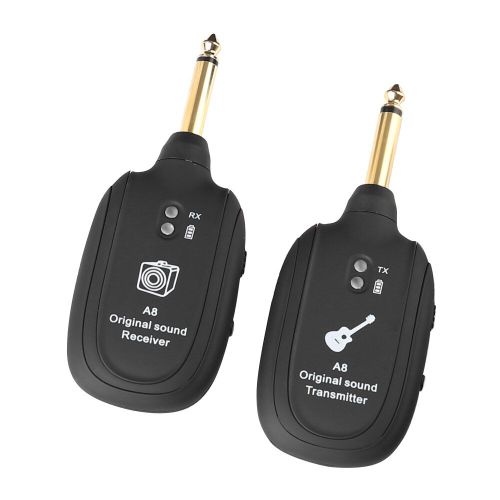 Système De Guitare Sans Fil, Récepteur De Transmission, Émetteur De Guitare Rechargeable, Éléments De Musique Portables Légers