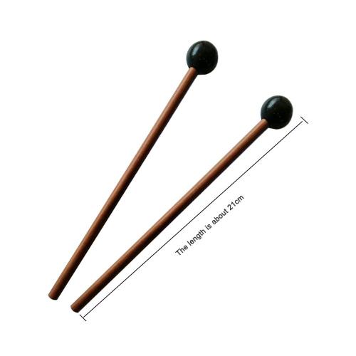 21cm de longueur 1 paire de baguettes de tambour de langue maillet  professionnel pour Xylophone Marimba Instruments de musique à Percussion