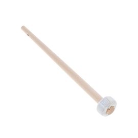 Marteau Rond Portable En Bois Massif 28 36 Gong, Bâton En Coton, Pièce De Jeu