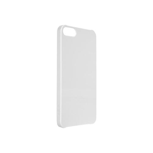 Xqisit Iplate Glossy - Étui Rigide Pour Téléphone Portable - Plastique - Blanc