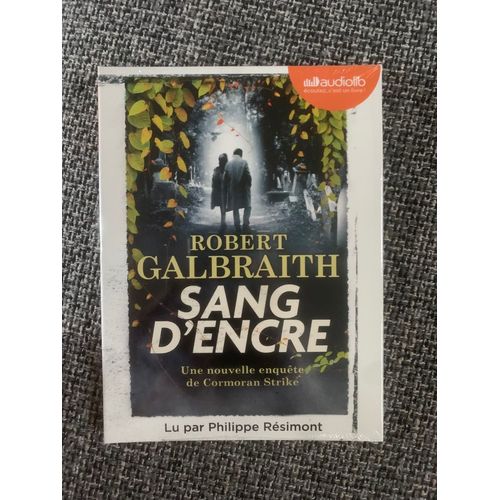 Les Enquêtes De Cormoran Strike 6 - Sang D'encre - Livre Audio 4 Cd Mp3