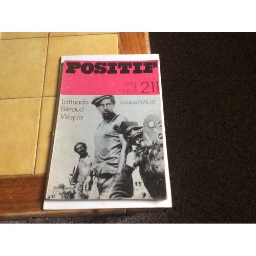 Positif Revue De Cinema 211 De Octobre 1978