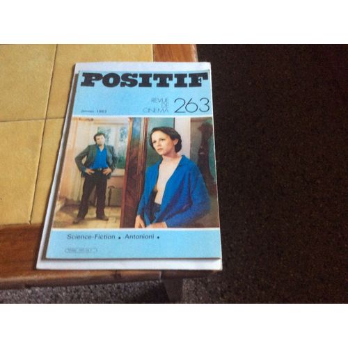 Positif Revue De Cinema 263 De Janvier 1983