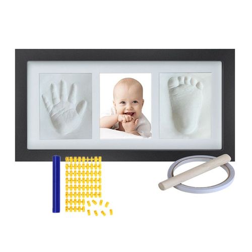 Cadre Empreinte Bébé - Kit Ornement Souvenir Bébé Décorations Pour Murale Ou Table Liste De Naissance - Cadeaux Filles & Garçons