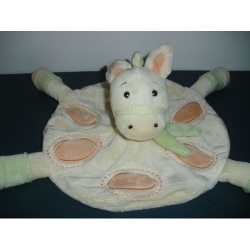 Doudou Plat Vache Jaune Kimbaloo