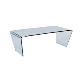 Table Basse Suzana - Verre Trempé Courbé
