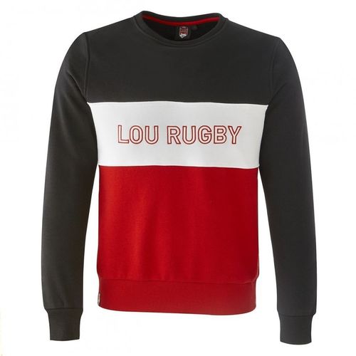 Sweatshirt Macron Lou Rugby Tricolore Officiel Lyon