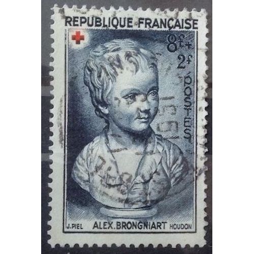Croix Rouge 1950 - Alex Brongniart 8f+2f (Joli N° 876) Obl - France Année 1950 - Brn83 - N33052