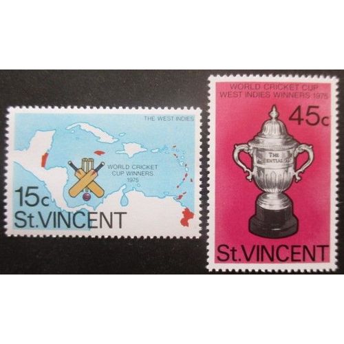St Vincent N°449 Et 450 Neuf **