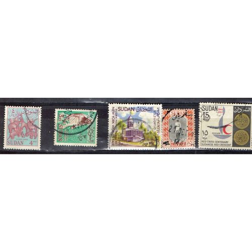 Soudan Timbres Divers