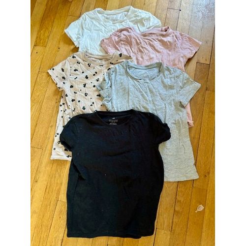 Lot De 5 T-Shirts En Coton (H&m)