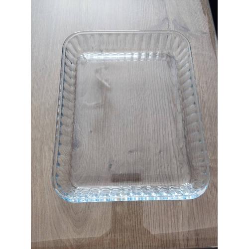 Plat En Verre Rectangulaire