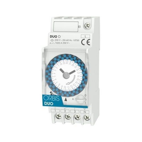 Orbis Ob291032 | Horloge Modulaire Duo D 250vac