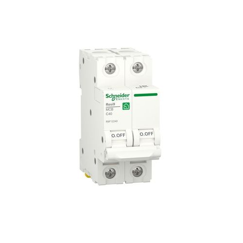 Disjoncteur Resi9 2p 40a Courbe C 230v 6000a
