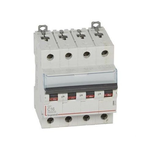 Disjoncteur Dx3 6/10ka-C 4p 16a