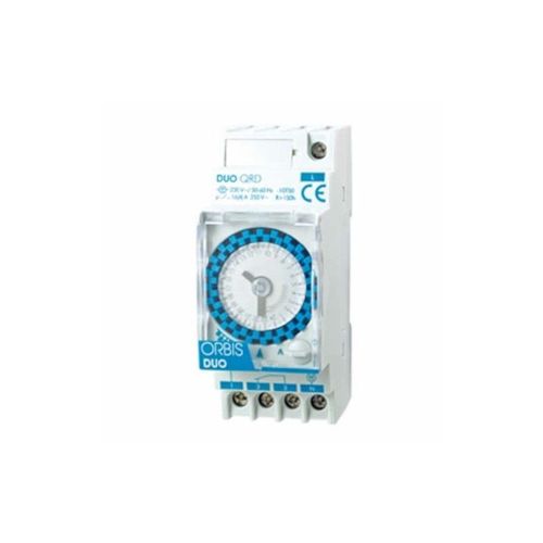Interrupteur Horaire Hebdomadaire Analogique Duo Qrd Orbis 292032