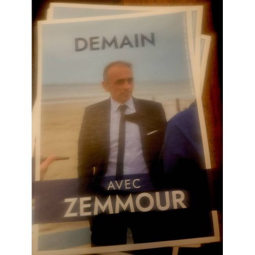 Autocollant Rare Campagne Zemmour 2021