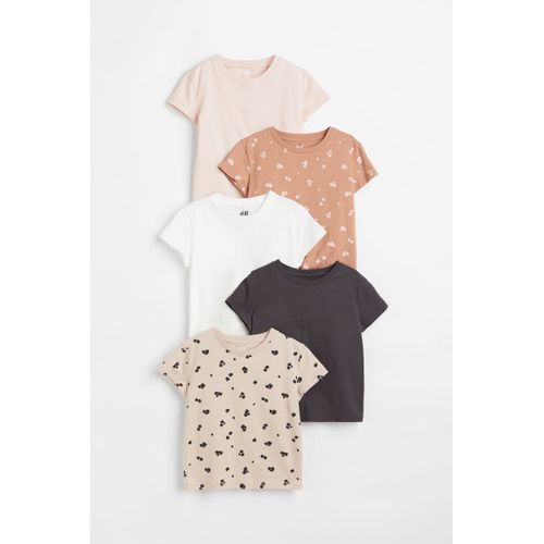 Lot De 5 T-Shirts En Coton (H&m)