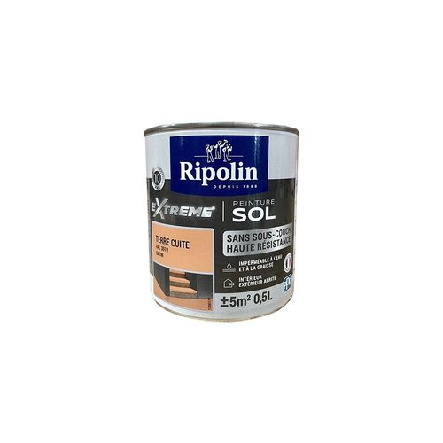 Peinture Sol 'Extrême' RIPOLIN Terre cuite