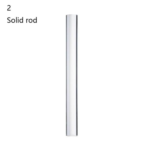 Tige Solide - Rouleau D'argile De Poterie Transparent, Rouleau D'argile Acrylique Creux Et Solide, Couleur Acrylique Douce Et Non Collante