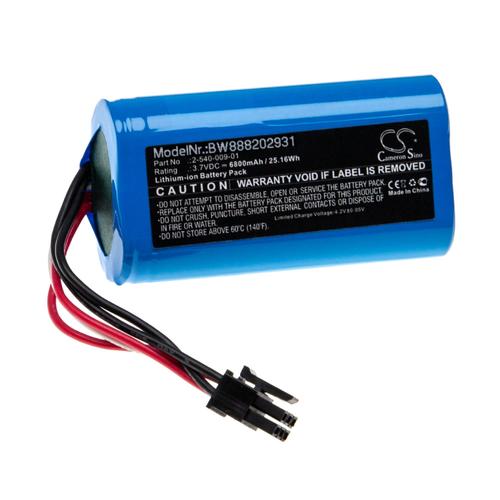 vhbw Batterie remplacement pour Soundcast 2-540-009-01 pour enceinte, haut-parleurs (6800mAh, 3,7V, Li-ion)