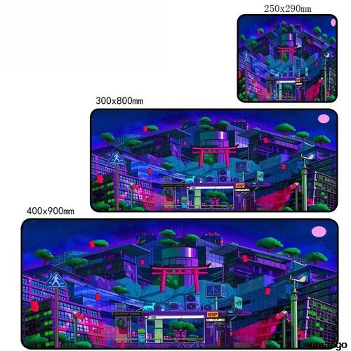 ROG ASUS-Tapis de souris de jeu en caoutchouc média,petit PC,sous-marin,accessoires de clavier de bureau,polymères d'ordinateur,ordinateur portable,mignon Mausepad,900x400 - Type ASUS0014-180x220x2mm