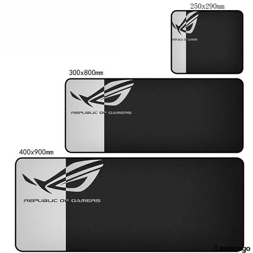 ROG ASUS-Tapis de souris de jeu en caoutchouc média,petit PC,sous-marin,accessoires de clavier de bureau,polymères d'ordinateur,ordinateur portable,mignon Mausepad,900x400 - Type ASUS0021-250x290x2mm