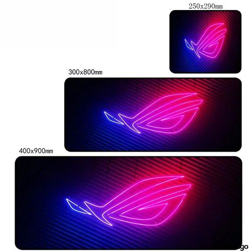 ROG ASUS-Tapis de souris de jeu en caoutchouc média,petit PC,sous-marin,accessoires de clavier de bureau,polymères d'ordinateur,ordinateur portable,mignon Mausepad,900x400 - Type ASUS0025-300x600x2mm