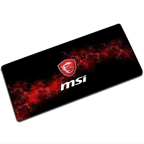 Tapis de souris de jeu Msi Gamer,grands tapis de clavier PC,tapis de bureau en caoutchouc,accessoires informatiques,polymères de souris Sub DeskSub,30x80 - Type BF01457-400x800x3mm
