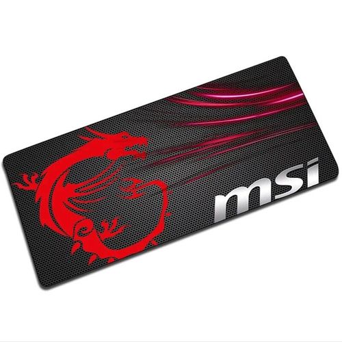 Tapis de souris de jeu Msi Gamer,grands tapis de clavier PC,tapis de bureau en caoutchouc,accessoires informatiques,polymères de souris Sub DeskSub,30x80 - Type BF01713-400x800x3mm