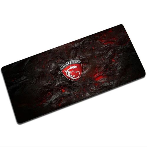 Tapis de souris de jeu Msi Gamer,grands tapis de clavier PC,tapis de bureau en caoutchouc,accessoires informatiques,polymères de souris Sub DeskSub,30x80 - Type BF01460-400x800x2mm