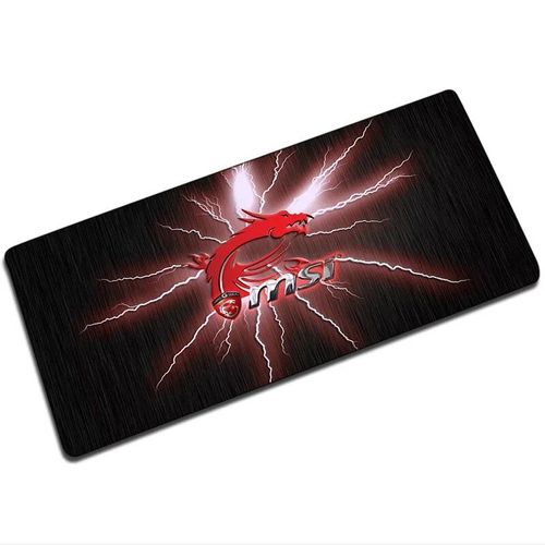 Tapis de souris de jeu Msi Gamer,grands tapis de clavier PC,tapis de bureau en caoutchouc,accessoires informatiques,polymères de souris Sub DeskSub,30x80 - Type BF01461-300x800x3mm