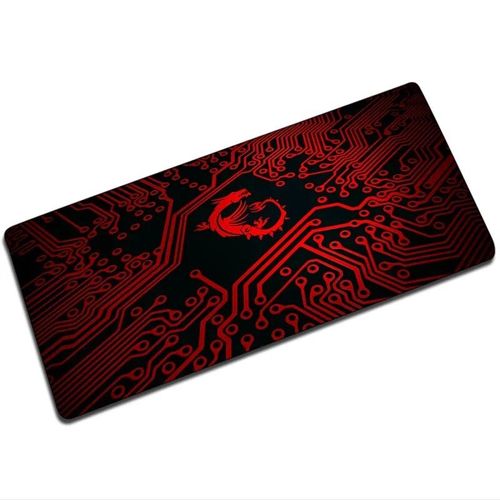 Tapis de souris de jeu Msi Gamer,grands tapis de clavier PC,tapis de bureau en caoutchouc,accessoires informatiques,polymères de souris Sub DeskSub,30x80 - Type BF01462-300x700x2mm