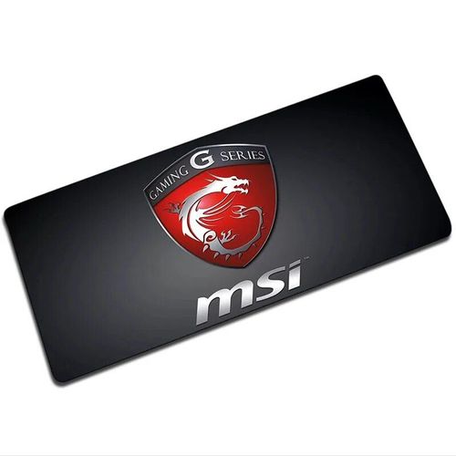 Tapis de souris de jeu Msi Gamer,grands tapis de clavier PC,tapis de bureau en caoutchouc,accessoires informatiques,polymères de souris Sub DeskSub,30x80 - Type BF01709-400x800x3mm