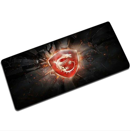 Tapis de souris de jeu Msi Gamer,grands tapis de clavier PC,tapis de bureau en caoutchouc,accessoires informatiques,polymères de souris Sub DeskSub,30x80 - Type BF01712-300x800x2mm