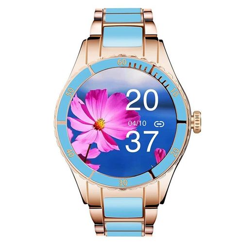 Montre Connectée Z73 Avec Lecteur De Musique,Moniteur De Sommeil Et D'activité Physique,Bracelet Pour Femme Et Fille - Type Bleu