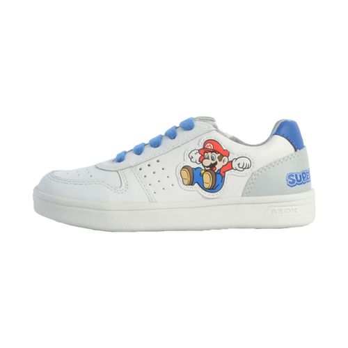 Basket Cuir Enfant/garçons Geox Djrock