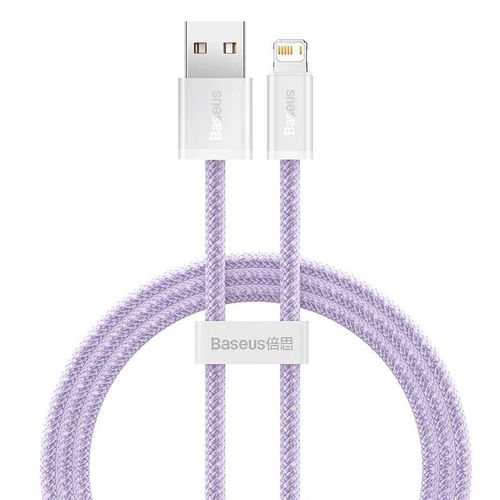 Bas192.- Câble Usb De Charge Rapide Pour Iphone,Chargeur De Téléphone Portable,Fil De Données,13 Pro 12 11 Xs Max Poly,8 7 6 6s 5 - Type Purple-1m