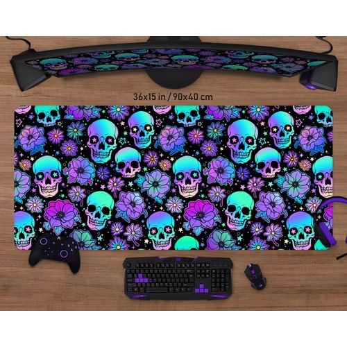 tapis de souris tapis de souris xxl accessoire bureau tapis de souris kawaii tapis de souris gaming Grand tapis de souris color en forme de champignon pour filles - Type MP-031-6-210x260x2mm