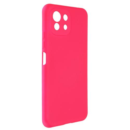 Coque Xiaomi Mi 11 Lite Et 11 Lite 5g Ne Soft Touch Fine Fuschia