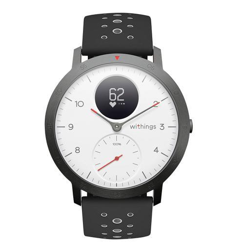 Montre Connectée Capteur D'activité Avec Vo2 Max Withings Steel Hr Sport Blanc