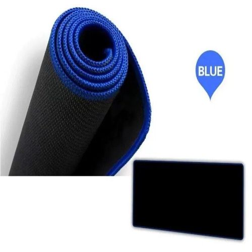Tapis de souris d'ordinateur Gaming MousePad grand Gamer PC Tapis de bureau Clavier Pad 2mm - Type bleu foncé-60x30cm