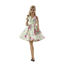 Robe de soirée pour poupée barbie, 18 articles = 6 pièces + 6