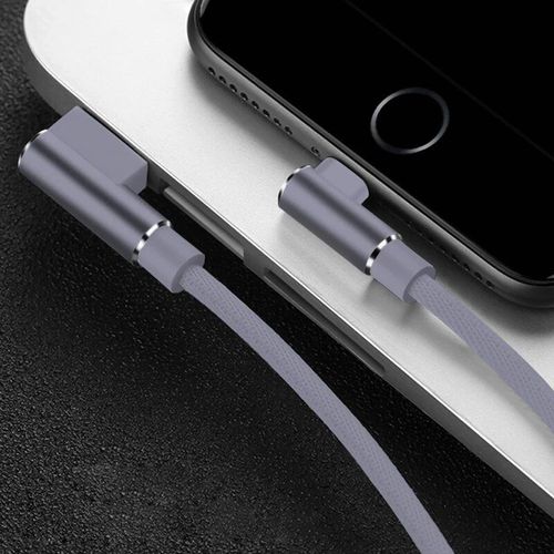 Câble Usb De Type C 3a Pour Samsung S10 S20 Xiaomi Mi 11,Fil De Charge Rapide,Chargeur De Type C,Micro Usb,Directions 3m,90,Résistant - Type Grey-Micro Usb-2m
