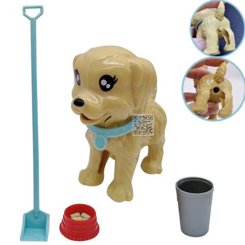 Taille Dy100-3 Chien De Compagnie En Plastique 1:6 Pour Enfant, Accessoires De Salle De Jeu De Poupée Princesse Barbie, Cadeau D'anniversaire Pour Fille,