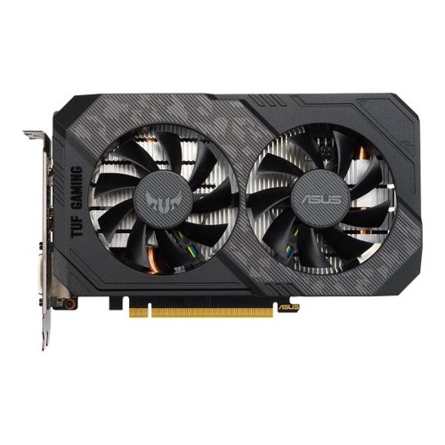 ASUS TUF-GTX1660TI-O6G-EVO-GAMING - OC Edition - carte graphique - GF GTX 1660 Ti - 6 Go GDDR6 - PCIe 3.0 - DVI, 2 x HDMI, DisplayPort