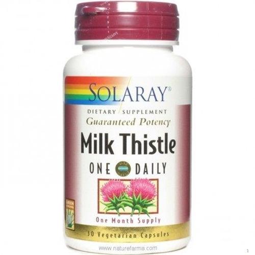 Solaray Milk Thistle 30 Vcaps 